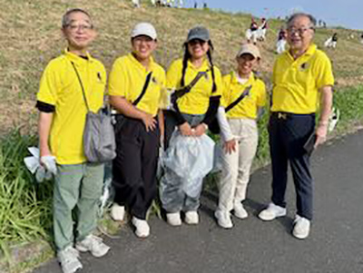 江戸川リバークリーンフェスタの様子