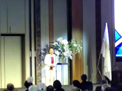 港区長の清家愛様