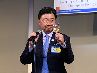 年度末夜間例会の様子5