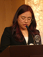 バギオ基金奨学生　トリシャ　ディクセン様